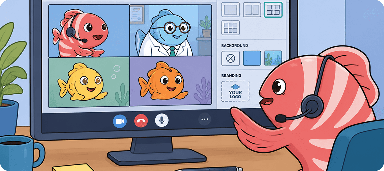 Conference compositing preview