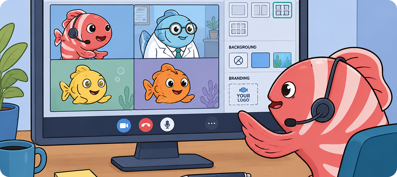 Conference compositing preview